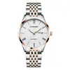 Reloj Mecánico Automático Completo Guanqin Gj16183-D para Hombre Resistente al Agua Acero Inoxidable Moderno Moda Negocios Todo Negro