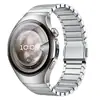 Adecuado para Huawei Watch 5, correa de metal de titanio con una interfaz especial de ajuste a presión sin costuras de liberación rápida y un cierre magnético