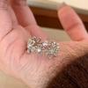 Anillo Único y Elegante de Encaje Hueco con Flor para Mujer, Gama Alta, Exquisito, Moderno, Versátil para el Trabajo, Anillo de Moda