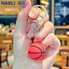 Llavero de baloncesto de simulación creativa tenis fútbol muñeca colgante para mochila escolar regalo pequeño al por mayor