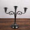 Candelabro Dorado Retro Europeo de Múltiples Brazos Estilo Ins Lujo Accesible Romántico Boda Decoración de Hotel Accesorios para el Hogar - Transfronterizo