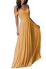 Ebay Vestido de Dama de Honor Europeo y Americano Largo de Gasa Vestido Largo de Hermanas Hombro Delgado Descubierto Mejor Amiga Amazon Vestido de Noche para Dama de Honor