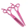 Tijeras de Peluquería Personalizadas Wahl Rosas de 6.0 pulgadas Tijeras para Cortar el Cabello Tijeras Planas Tijeras Deslizantes 05-7