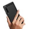 Funda para Teléfono Móvil Adecuada para Sony Xperia 5 IV Funda para Teléfono Móvil Sony Xperia 5 IV Fibra de Carbono Cepillada