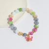 Nova Moda Estilo Mori Cor Fresca Miçangas Borla de Borboleta Pulseira Combina com Tudo Pulseira de Miçangas Degradê