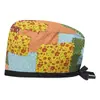 Salón de Belleza Gorro de Operación Masculino Corbata Quirófano Dental Gorro de Quimioterapia Cuidado Médico de Algodón Femenino Gorro de Enfermera Baotou
