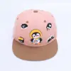 Lindo Sombrero de Pingüino Pequeño para Niños Sombrero de Béisbol de Dibujos Animados de Comercio Exterior para Bebés Sombrero Nuevo de Ala Plana Hip-Hop para Niños de Primavera y Otoño