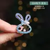 Corona Tiara Infantil Princesa Clip para Niña Pasador de Pelo Accesorios para el Cabello Pasador con Pedrería Corona de Cumpleaños para Niña