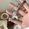 Ano do Cavalo Cor da Sorte Cavalo da Fortuna Elegante Casal Riqueza Corrente de Suéter Colar com Pingente Longo para Homens e Mulheres