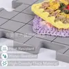 Tapete de Bloqueo Entrelazable 12"X12" Paquete de 4 Tapetes de Bloqueo para Proyectos de Tejido y Ganchillo Tapete de Bloqueo para Tejido