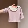 Tops de otoño de manga larga para niñas, nuevos estilos para bebés y niños pequeños, colección 2026, diseños dulces y lindos