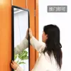Espejo de puerta de cuerpo entero, espejo de tocador, espejo colgante para puerta, espejo para colgar en la pared, espejo de maquillaje largo tridimensional autoadhesivo para colgar en la pared.