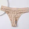 Ropa Interior Gruesa de Color Sólido Simple Transpirable Sin Costuras de Cintura Baja Levanta Glúteos Sexy para Mujer, Venta Caliente Transfronteriza Europea y Americana