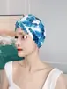 Gorro de natación para mujer adulto, color liso, natación, lindo, para circunferencia de cabeza grande, negro, para hombre y mujer, tela para adulto