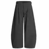 Pantalones de Cuadros Negros Estilo Old Money para Hombres y Mujeres, Pantalones de Pierna Ancha Fluidos de Marca de Moda Otoñal, Pantalones Casuales Versátiles Sueltos de Largo Completo