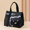Bolsa Tote para Lonchera de Estudiante, Bolsa para Almuerzo para el Trabajo, Bolsa para Lonchera Impermeable de Papel de Aluminio Engrosado, Bolsa Térmica Transfronteriza