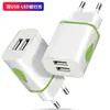 Carregador Dual USB Gota de Água Luminoso 1.2A Cabeça Carregadora de Chuva para Smartphone Carregador de Viagem Atacado Transfronteiriço