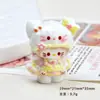 Accesorios de Resina DIY de Dibujos Animados Joyería Estéreo Vestido Gatito Pasador Funda de Teléfono Móvil Hebilla de Zapato Llavero Colgante Accesorios