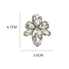 Accesorios de Hebilla de Flor DIY para Zuecos con Pedrería y Perlas, Recomendado por Xiaohongshu para Decoración de Hebilla de Sandalia Tridimensional de Alta Gama