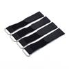 Fábrica por atacado fivela traseira de nylon Velcro fivela de amarração fivela de cor linha de cinta carta Velcro tira de amarração