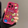 Funda para iPhone 17 Pro Max Temática de Camping y Perros 17Pro Dibujos Animados 15/14 Unisex 16