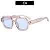 Gafas de sol de protección solar de doble haz para piloto de moda para hombres y mujeres, gafas de sol para exteriores de tendencia transfronteriza europea y americana, gafas de sol avanzadas