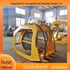 Fabricante de origem escavadeira funil de triagem rotativa reforçado subaquático funil de triagem de areia tela de rolo hidráulico