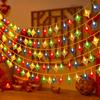 Fio de LED Ano Novo Lanterna vermelha Nó chinês Fio Luzes Festival da Primavera Luzes penduradas Luzes decorativas para quarto Luzes de atmosfera Atacado