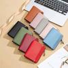 Novedad Cartera Plegable Corta para Mujer Múltiples Ranuras para Tarjetas Portatarjetas de Broche Billetera con Cremallera para Monedas Cartera de Moda Tendencia para Mujeres Jóvenes