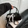 Bolso de Mano de Moda Verano 2025 Bolso de Mujer Nicho Color Sólido Bandolera Moda Bolso de Hombro Boston