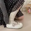 Zapatos Mary Jane Florales con Lazo para Mujer 2026 Nuevo Verano Suela Suave Bailarinas Retro para Mujer para Combinar con Faldas