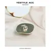 Botones Metálicos Yisen con Forma de Diamante 3D, Botones Decorativos Minimalistas de Nicho para Ropa, Botones para Abrigos de Traje Casual
