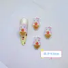 Accesorios Mini de Resina Temáticos de Kitty de Sanrio Populares Transfronterizos, Materiales de Pegamento en Crema para Uñas