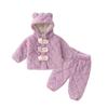 Ropa de hogar para niños Dudu, pijamas de invierno gruesos para bebés, pijamas de invierno, ropa de dos piezas para niños, ropa de moda para niños