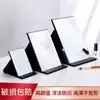 Espejo de Maquillaje Plegable Cuidadosamente Seleccionado, Espejo de Pie para Dormitorio de Chicas, Espejo de Tocador para Dormitorio de Casa, Espejo de Maquillaje de Escritorio