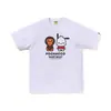 Suministro mayorista transfronterizo Chaopai de comercio exterior a 260g éxito de ventas BAPE cabeza de simio tiburón camiseta de manga corta 21