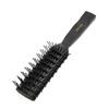 Peine de costillas para salón de belleza peine para cabello rizado peine de rodillo de masaje con hebilla interior peine de rodillo para peinar el cabello hacia atrás de hombres peine esponjoso