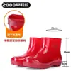 Botas de trabajo impermeables, de secado rápido y de caña alta para hombre, con suela de goma antideslizante, disponibles en estilos de media pantorrilla y cortos