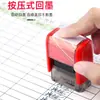 Zhuoda Sello Autotintado Sello de Firma Personalizado Sello de Nombre Manuscrito Prensa Automática de Sellos Sello de Texto Tipo Prensa Fábrica