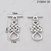 Hebilla de collar de perlas nudo chino hebilla OT hebilla de cierre de pulsera hebilla de conexión hebilla femenina cadena de suéter accesorios DIY