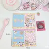 Mini ins cartão dobrável fora do cartão de proteção de papelão pequeno material de embalagem decorativo dobrável DIY mensagem cartão de saudação