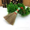 Festival del Bote del Dragón Mini Escoba Pequeña Hecha a Mano para Mudarse a una Casa Nueva, Colgante de Escoba de Semilla de Sorgo, Decoración de Año Nuevo, Buena Suerte en la Casa