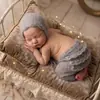 Novo produto transfronteiriço: Fantasia de dinossauro de mohair tricotada à mão para fotografia infantil, suéter para foto de bebê