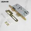 Corpo de fechadura de língua dupla padrão europeu de aço inoxidável 304 personalizado 7255 corpo de fechadura de porta à prova de fogo corpo de fechadura de porta de hospital porta de quarto interno