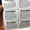 Adesivo de aviso anti-sufocamento Adesivo de aviso em inglês adesivo de aviso adesivo da Amazon adesivo adesivo