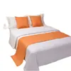 Corredor de Cama de Color Sólido Nórdico, Exclusivo Lujo de Alta Gama, Cubierta de Cama Personalizable, Bufanda para el Pie de Cama de Dormitorio, Venta Directa del Fabricante