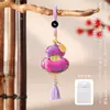 Accesorios Hanfu de Brocado de la Dinastía Song, Colgante de Bolsa de la Suerte Calabaza, Llavero para Teléfono Móvil, Colgante de Bolsita, Regalo de Vacaciones, Bolsa Aromática