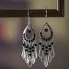 Joyería Daisy Nuevos Pendientes de Forma de Gota de Agua Microincrustados Pendientes Largos de Tachuela de Cristal Accesorios Creativos Transfronterizos para Mujer
