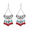 Joyería de Estilo Étnico, Accesorios Antiguos Hanfu Diosa Voladora de Dunhuang, Collar de Borla de Perlas, Adorno Sencillo y Adelgazante para la Frente