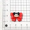 Lindo Lazo Mickey Hecho a Mano DIY Pegamento de Crema Accesorios de Resina Hebilla para Zapatos Croc Funda para Teléfono Celular Joyería Al Por Mayor